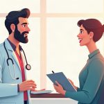 Consulta médica de salud