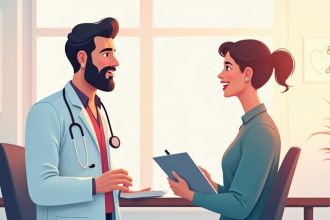 Consulta médica de salud