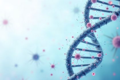 Ilustración de genética y neurociencia de la identidad de género